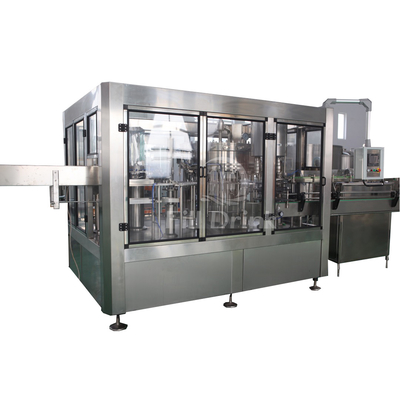 SUS304 3 в 1 машине Capper заполнителя Monoblock Carbonated крышка машины завалки сортируя лифт