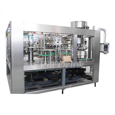 Машина завалки 3 напитка бутылки ЛЮБИМЦА Carbonated в 1 машине Monoblock жидкостной заполняя