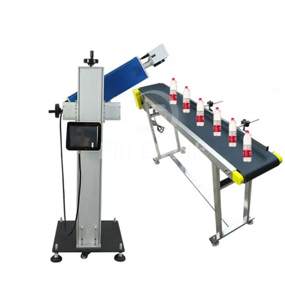 Лазер печатной машины бутылки 200DPI датирует кодировать оборудование для пластиковых бутылок